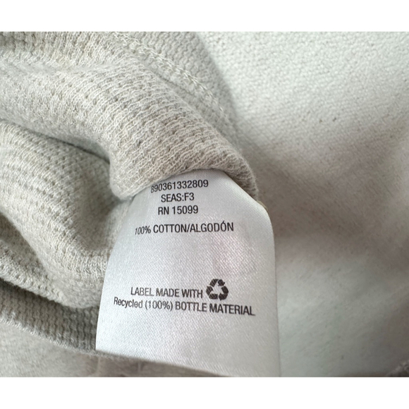 Outdoor Life Men’s Henley Shirt Medium Tan Long Sleeve Casual Pullover Cotton Wo - Picture 8 of 8